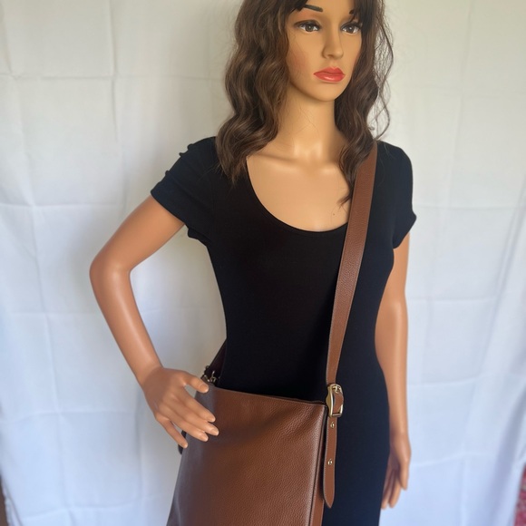 Coach Tan Leather Shoulder Bag - Picture 7 of 7